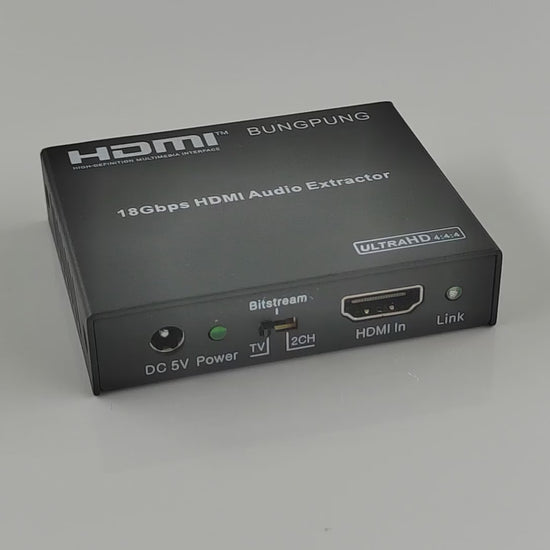 HDMI Audio Extractor 4K 60Hz video introduction