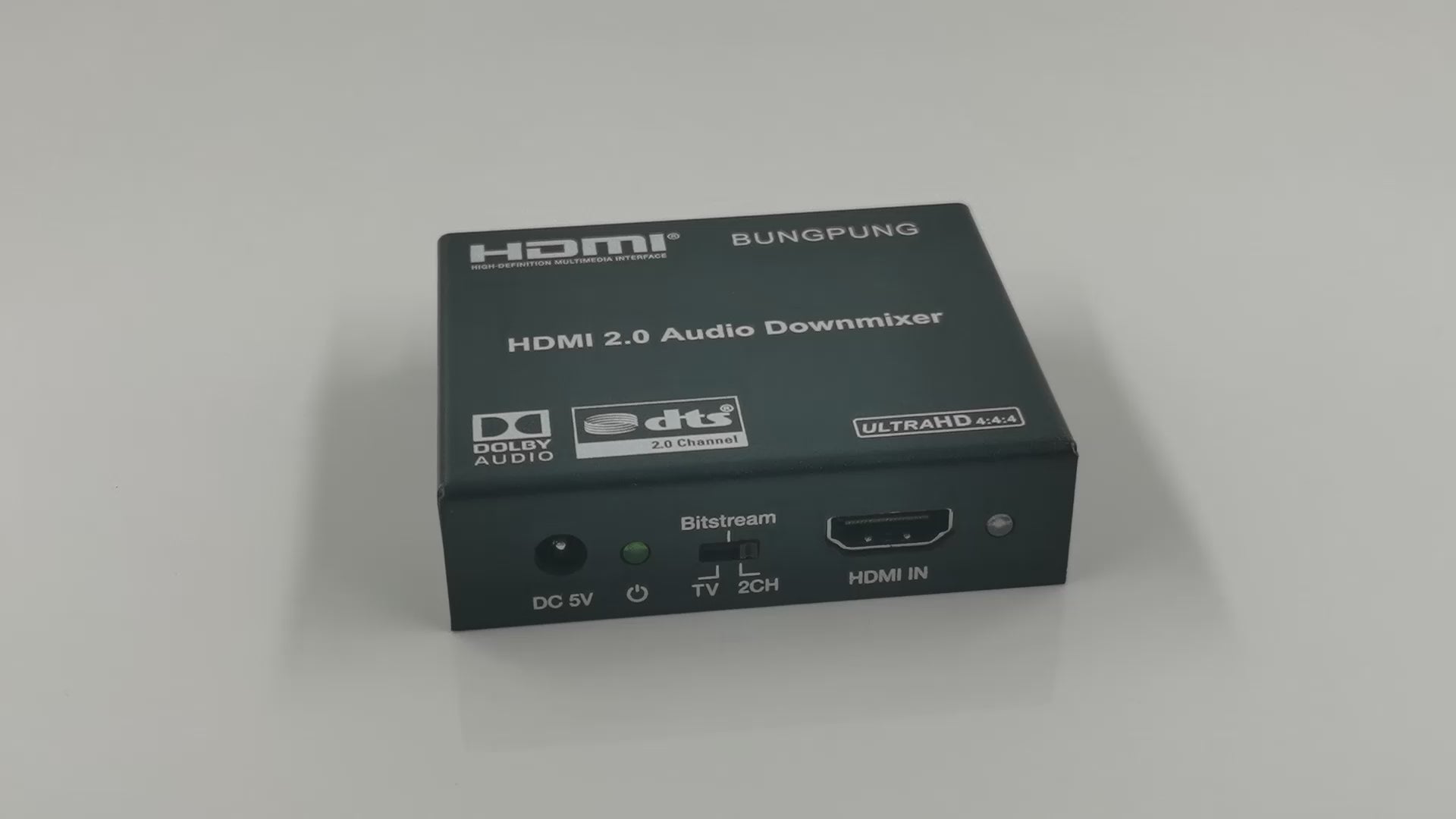 HDMI Audio Extractor Dolby DTS Audio Downmix Decoder introduction