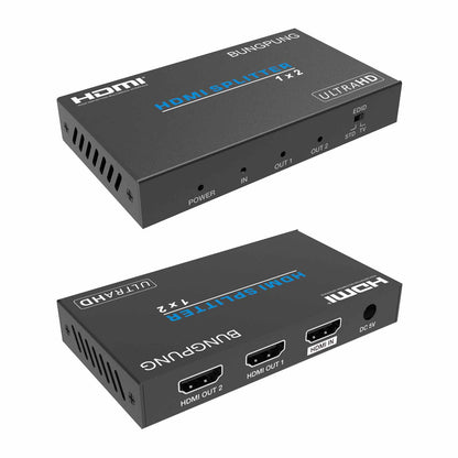 HDMI Splitter 1 in 2 out 4K 60Hz main 1