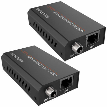 USB 2.0 Extender via CAT5e/6 LAN cable 100m transmission main 2